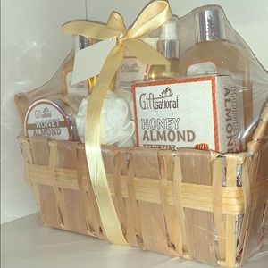 Spa Gift Basket Honey Almond